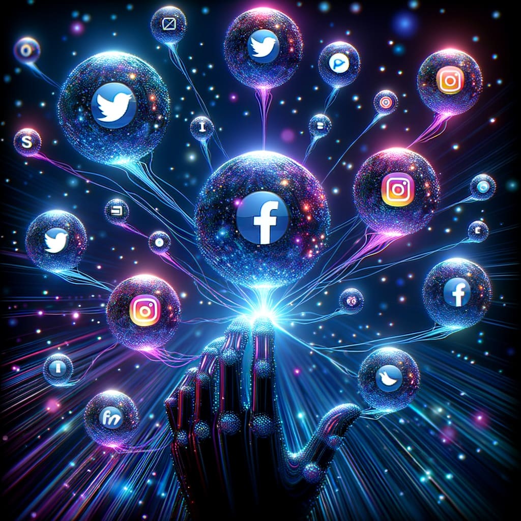 Social,Media,Platforms,In,A,Cool,Graphic